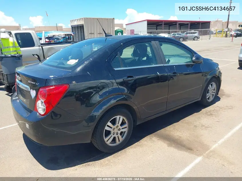 2012 Chevrolet Sonic 2Lt VIN: 1G1JC5SH6C4134657 Lot: 45636275