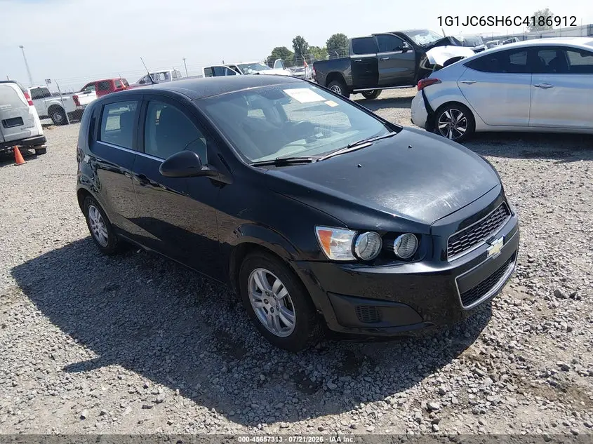 2012 Chevrolet Sonic 2Lt VIN: 1G1JC6SH6C4186912 Lot: 45657313