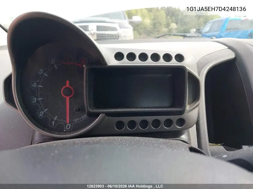 2013 Chevrolet Sonic Ls VIN: 1G1JA5EH7D4248136 Lot: 12623903