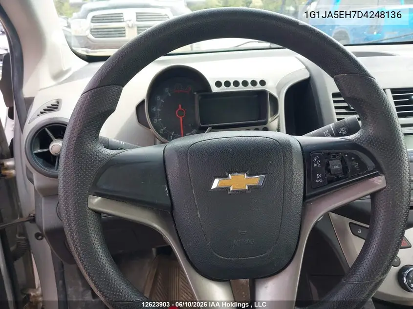 2013 Chevrolet Sonic Ls VIN: 1G1JA5EH7D4248136 Lot: 12623903