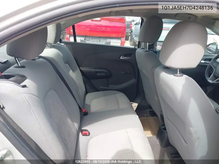 2013 Chevrolet Sonic Ls VIN: 1G1JA5EH7D4248136 Lot: 12623903