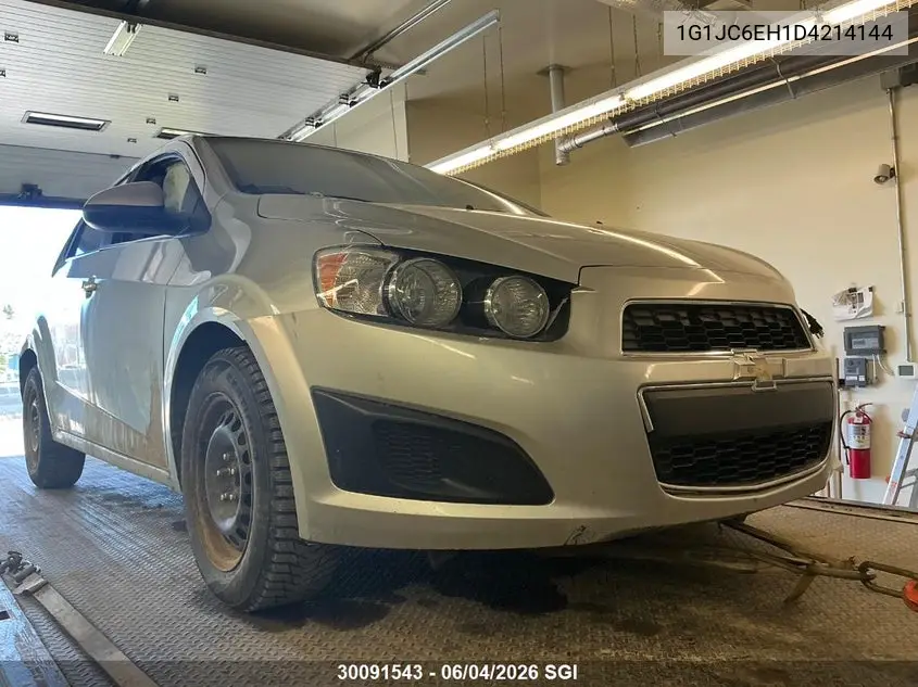 2013 Chevrolet Sonic Lt VIN: 1G1JC6EH1D4214144 Lot: 30091543