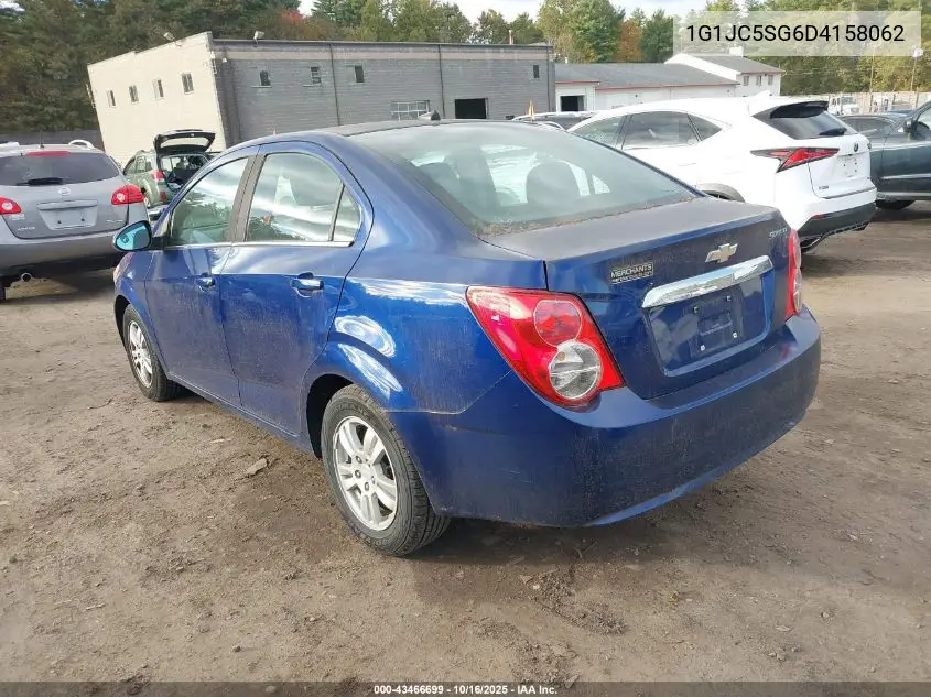 1G1JC5SG6D4158062 2013 Chevrolet Sonic Lt