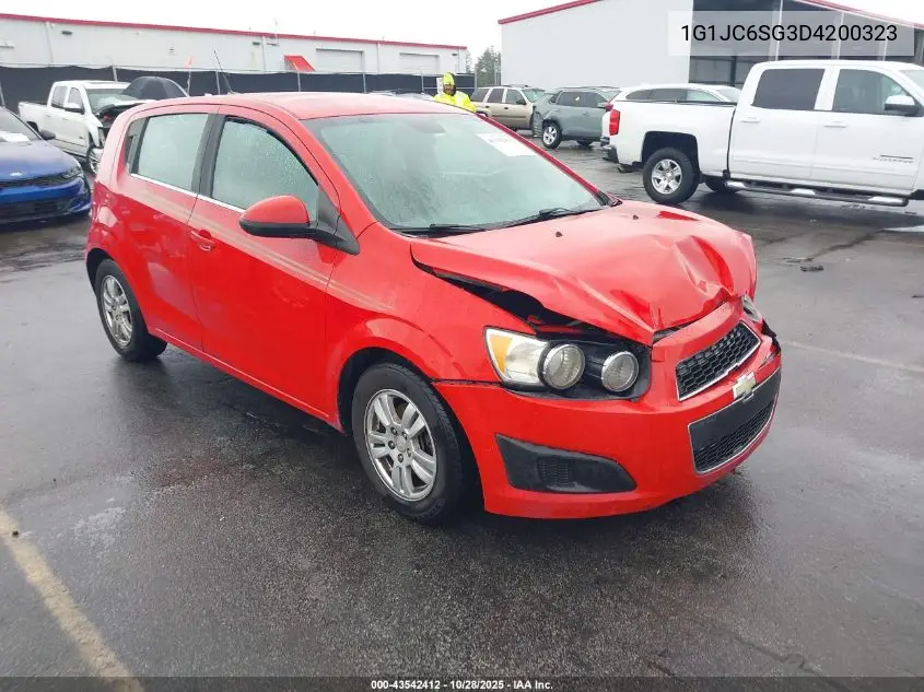 1G1JC6SG3D4200323 2013 Chevrolet Sonic Lt Auto