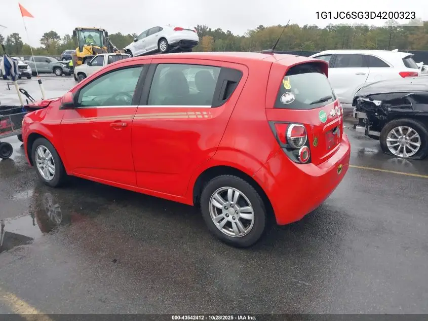 1G1JC6SG3D4200323 2013 Chevrolet Sonic Lt Auto