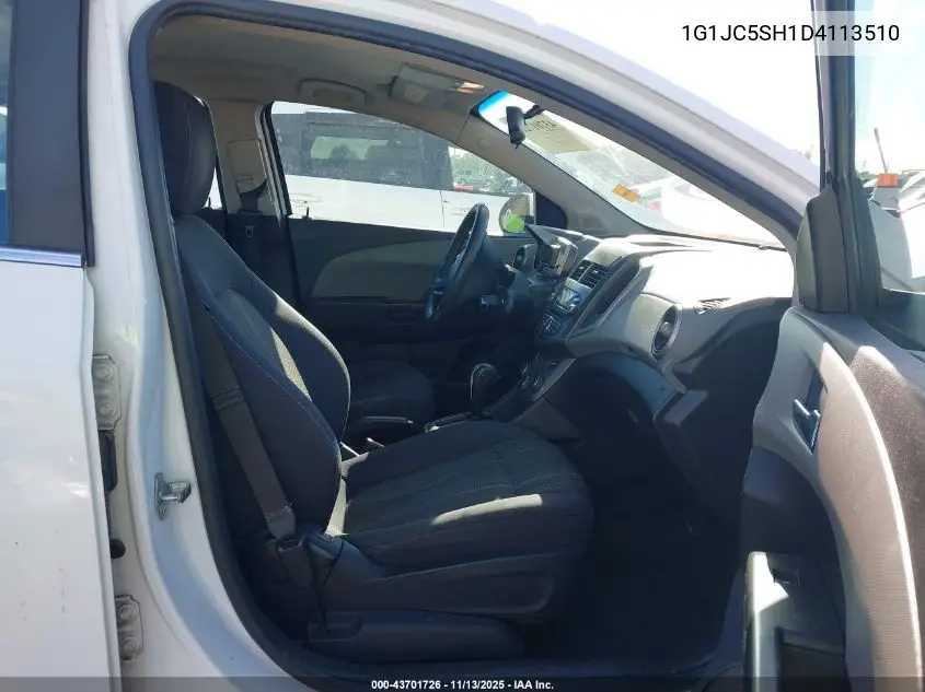 1G1JC5SH1D4113510 2013 Chevrolet Sonic Lt Auto