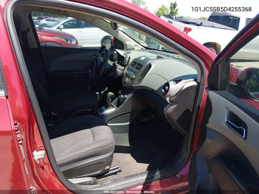 2013 Chevrolet Sonic Lt Auto VIN: 1G1JC5SB5D4255368 Lot: 45274224