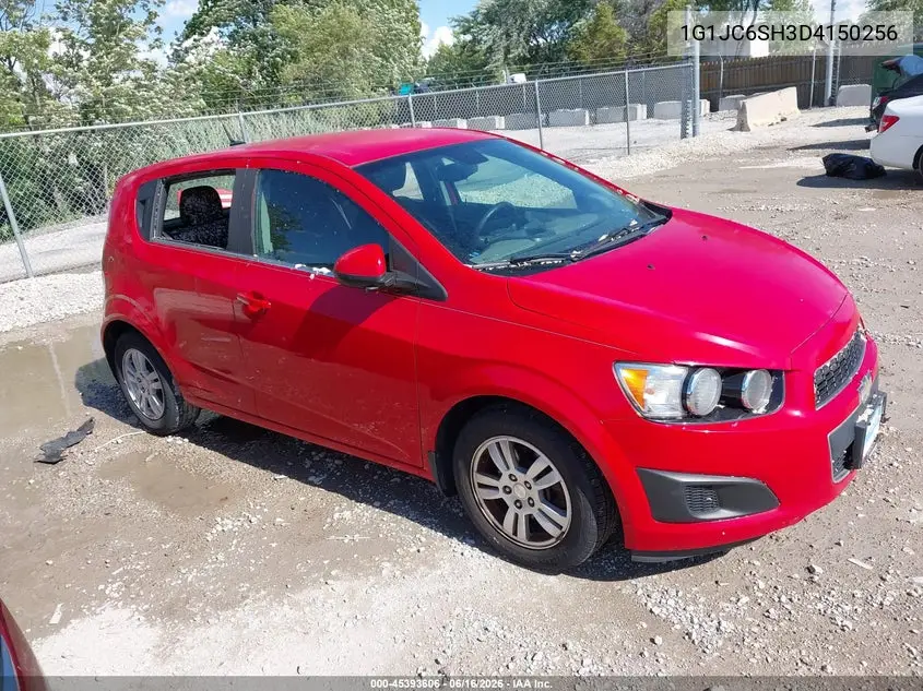2013 Chevrolet Sonic Lt Auto VIN: 1G1JC6SH3D4150256 Lot: 45393606