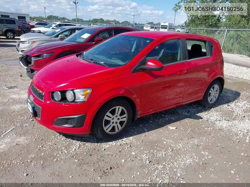 2013 Chevrolet Sonic Lt Auto VIN: 1G1JC6SH3D4150256 Lot: 45393606