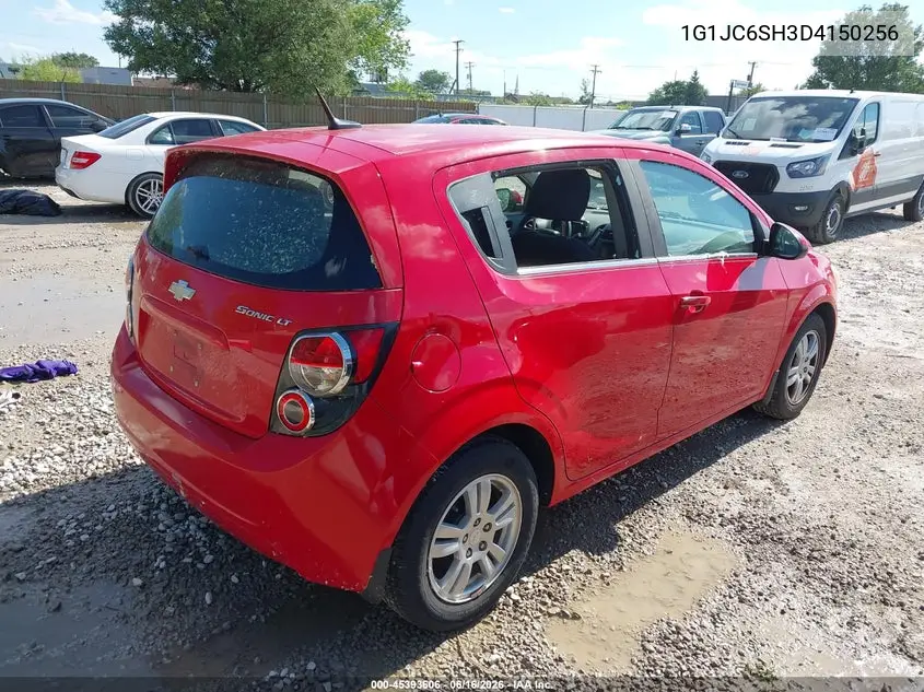 2013 Chevrolet Sonic Lt Auto VIN: 1G1JC6SH3D4150256 Lot: 45393606