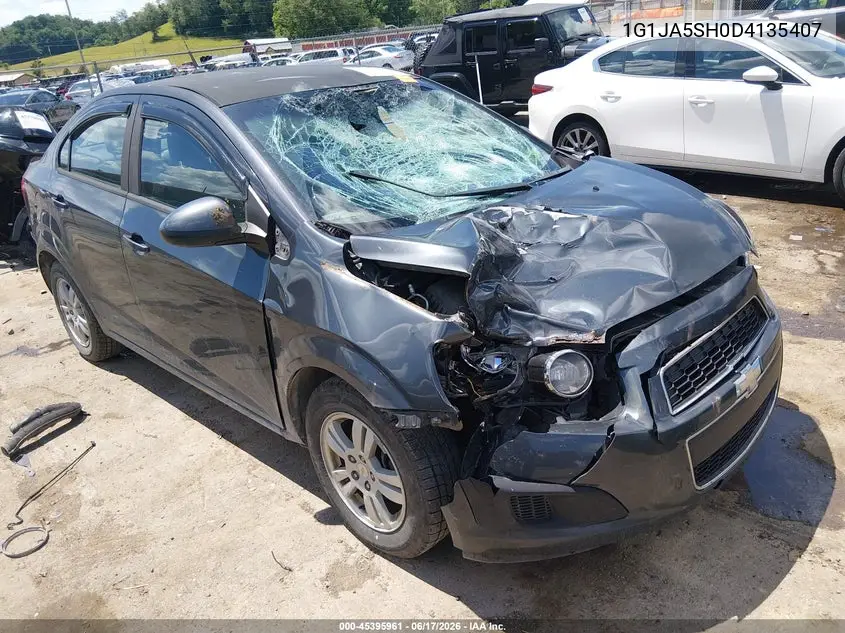 2013 Chevrolet Sonic Ls Auto VIN: 1G1JA5SH0D4135407 Lot: 45395961