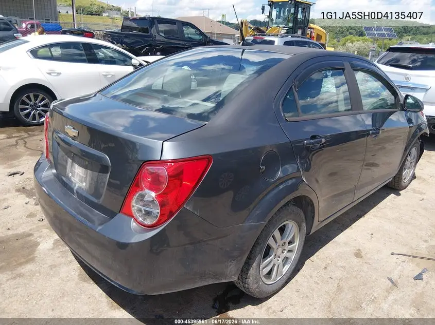 2013 Chevrolet Sonic Ls Auto VIN: 1G1JA5SH0D4135407 Lot: 45395961
