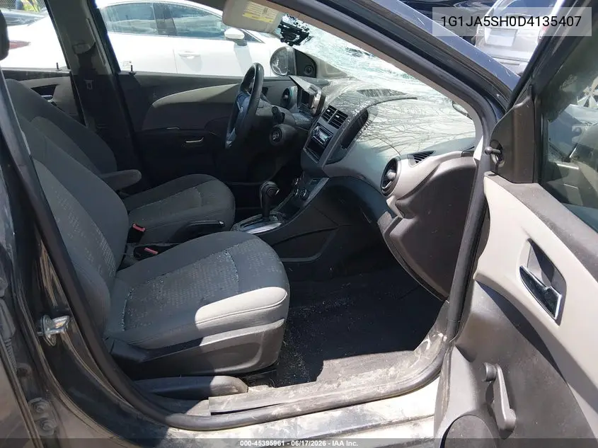 2013 Chevrolet Sonic Ls Auto VIN: 1G1JA5SH0D4135407 Lot: 45395961