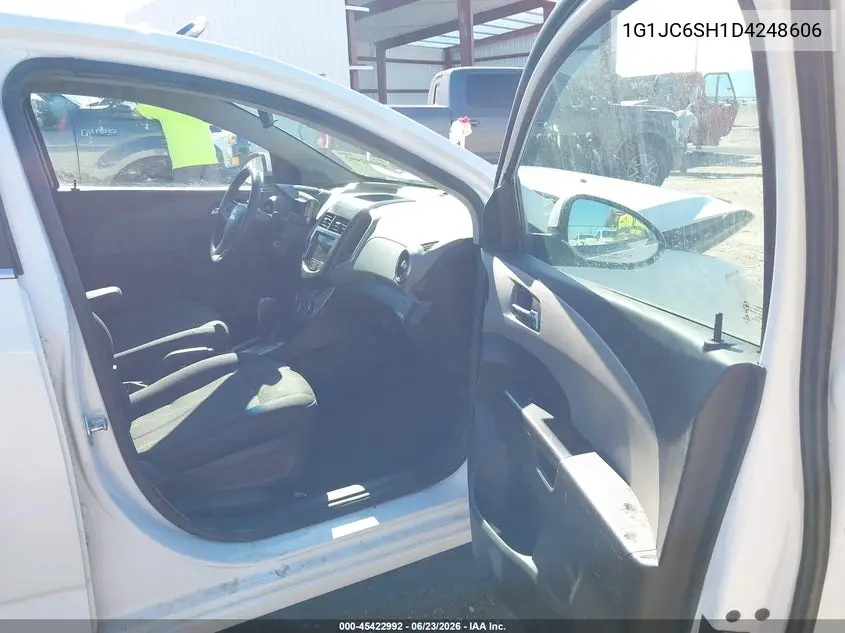 2013 Chevrolet Sonic Lt Auto VIN: 1G1JC6SH1D4248606 Lot: 45422992