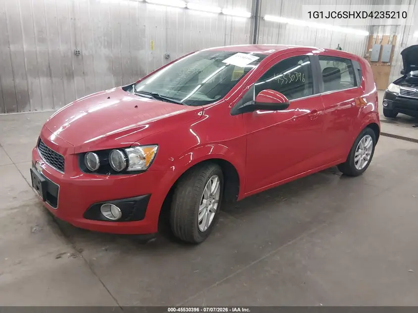 2013 Chevrolet Sonic Lt Auto VIN: 1G1JC6SHXD4235210 Lot: 45530396