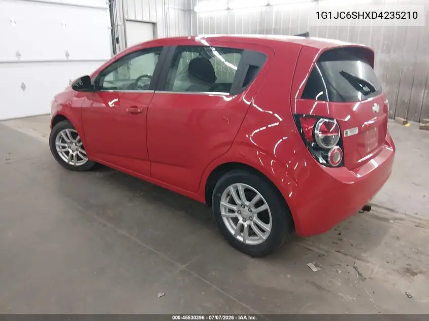2013 Chevrolet Sonic Lt Auto VIN: 1G1JC6SHXD4235210 Lot: 45530396