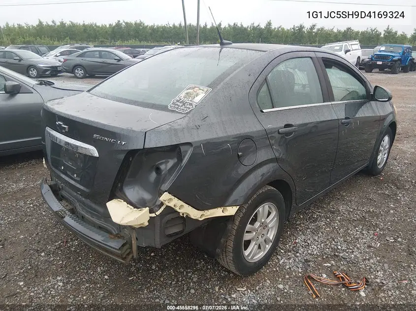 2013 Chevrolet Sonic Lt Auto VIN: 1G1JC5SH9D4169324 Lot: 45558296