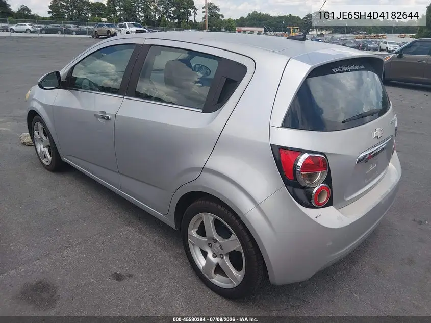 2013 Chevrolet Sonic Ltz Auto VIN: 1G1JE6SH4D4182644 Lot: 45580384