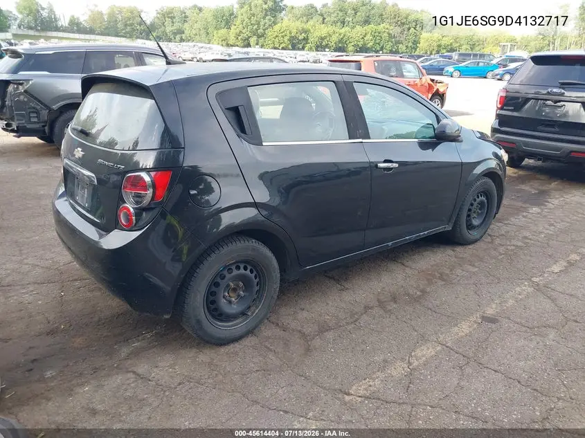 2013 Chevrolet Sonic Ltz Auto VIN: 1G1JE6SG9D4132717 Lot: 45614404