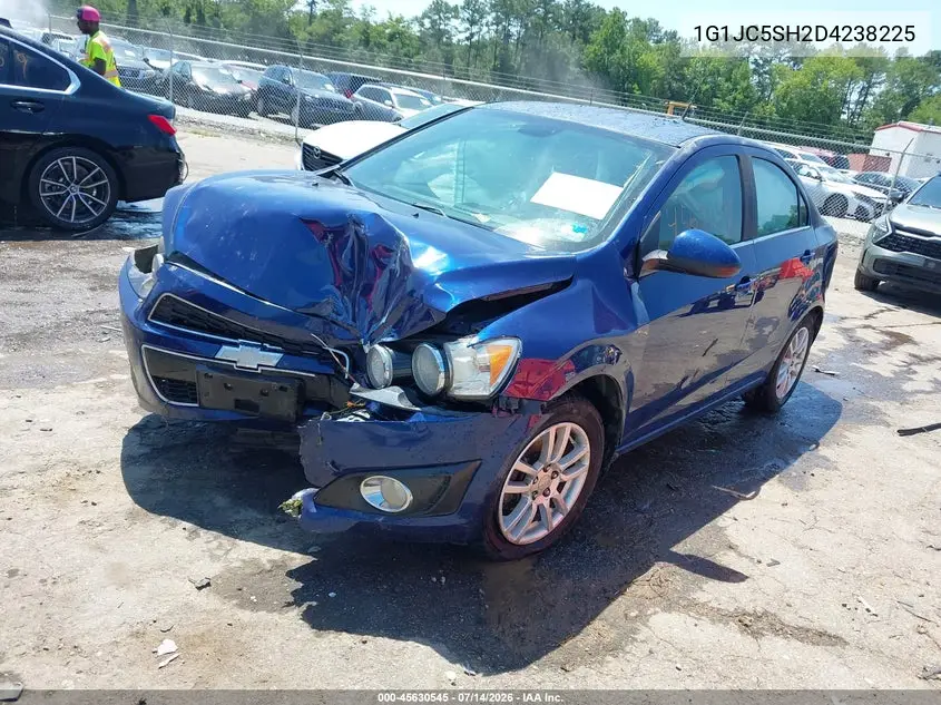 2013 Chevrolet Sonic Lt Auto VIN: 1G1JC5SH2D4238225 Lot: 45630545