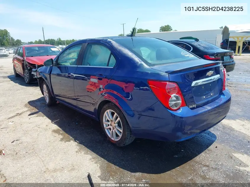 2013 Chevrolet Sonic Lt Auto VIN: 1G1JC5SH2D4238225 Lot: 45630545