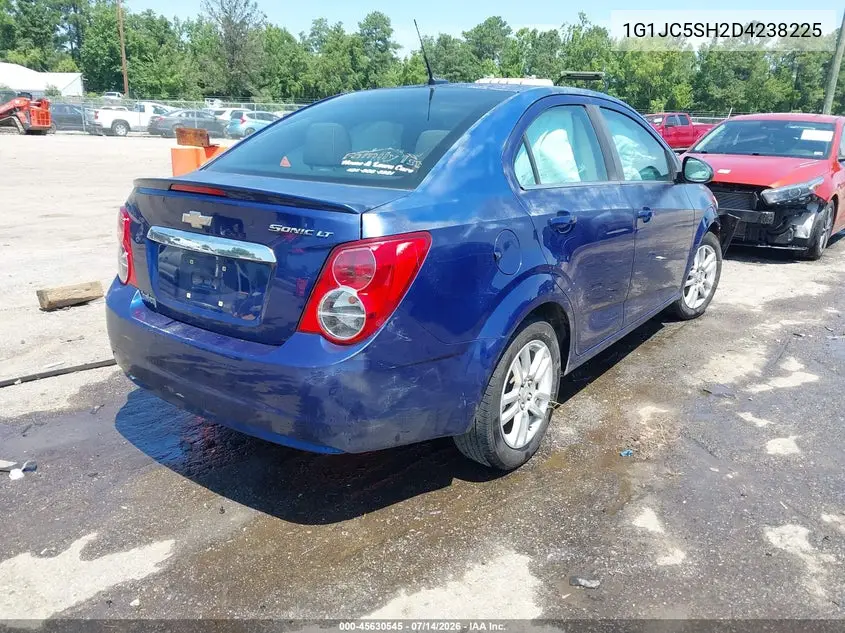 2013 Chevrolet Sonic Lt Auto VIN: 1G1JC5SH2D4238225 Lot: 45630545