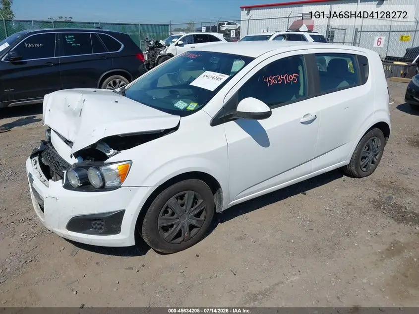 2013 Chevrolet Sonic Ls Auto VIN: 1G1JA6SH4D4128272 Lot: 45634205