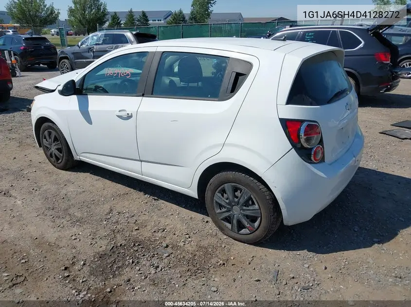 2013 Chevrolet Sonic Ls Auto VIN: 1G1JA6SH4D4128272 Lot: 45634205