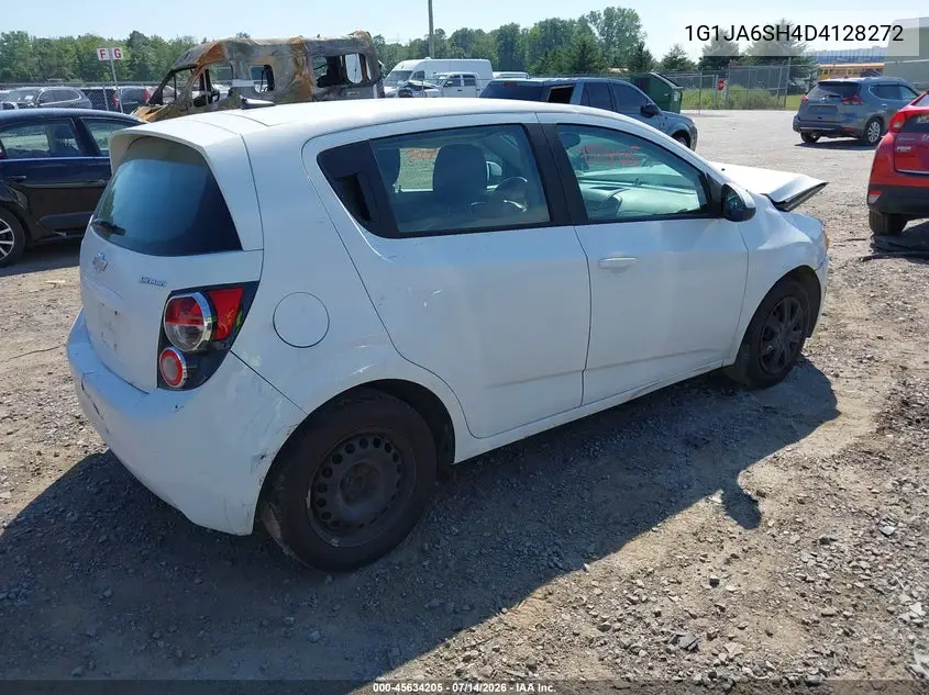 2013 Chevrolet Sonic Ls Auto VIN: 1G1JA6SH4D4128272 Lot: 45634205