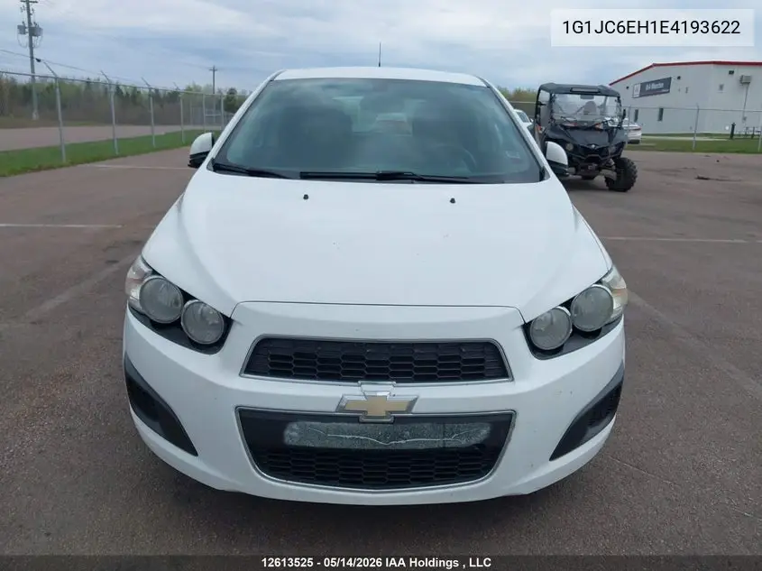 2014 Chevrolet Sonic Lt Auto VIN: 1G1JC6EH1E4193622 Lot: 12613525