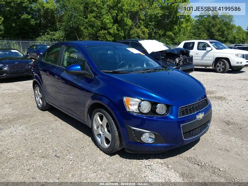 2014 Chevrolet Sonic Ltz Auto VIN: 1G1JE5SB3E4199586 Lot: 45205296