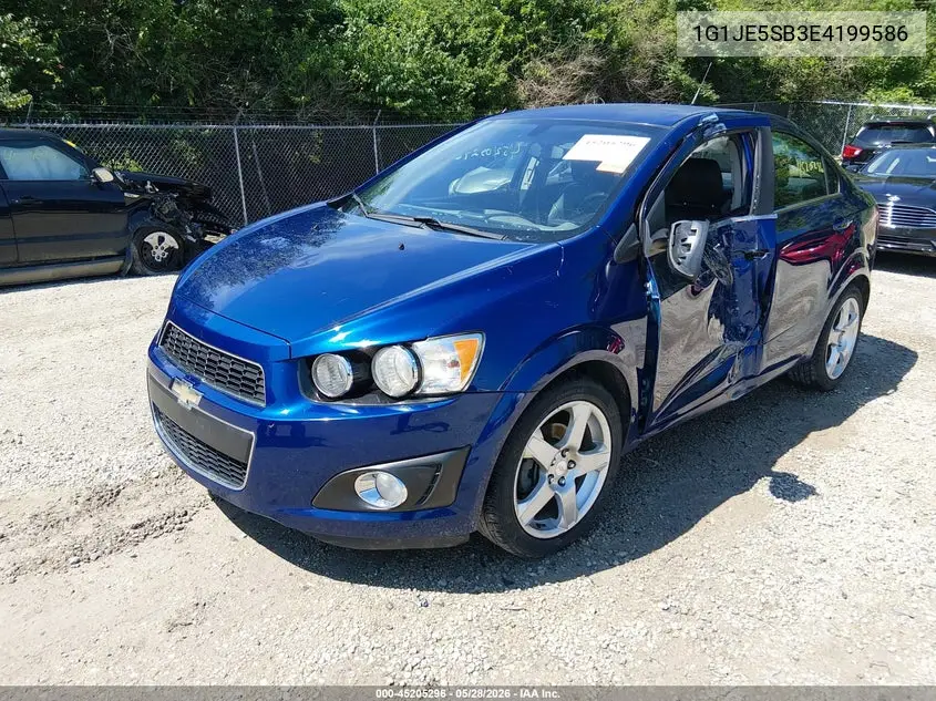2014 Chevrolet Sonic Ltz Auto VIN: 1G1JE5SB3E4199586 Lot: 45205296