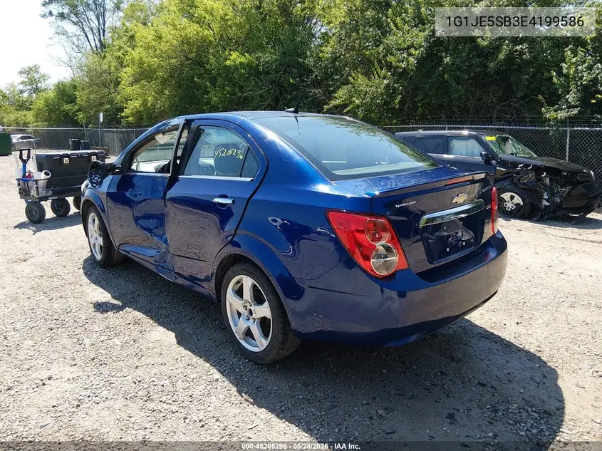 2014 Chevrolet Sonic Ltz Auto VIN: 1G1JE5SB3E4199586 Lot: 45205296