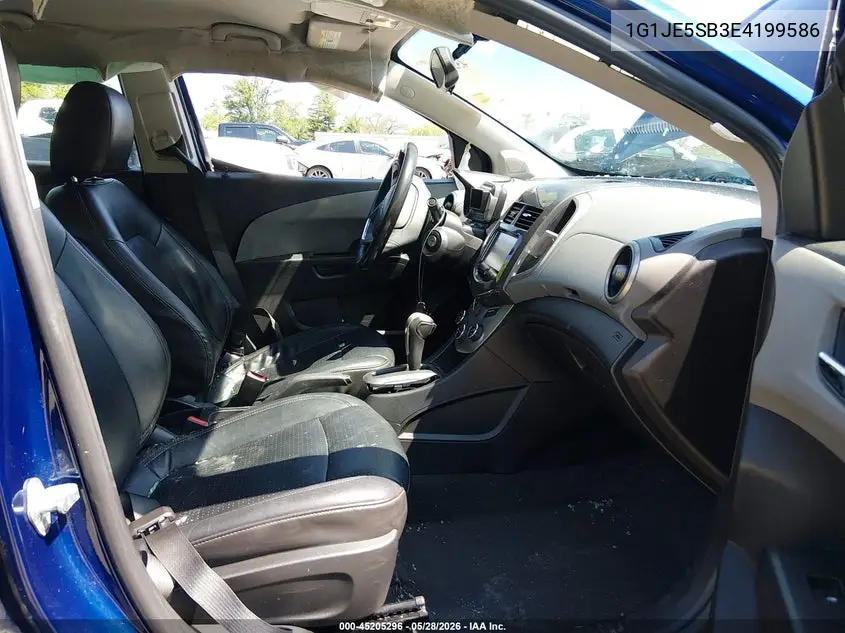 2014 Chevrolet Sonic Ltz Auto VIN: 1G1JE5SB3E4199586 Lot: 45205296