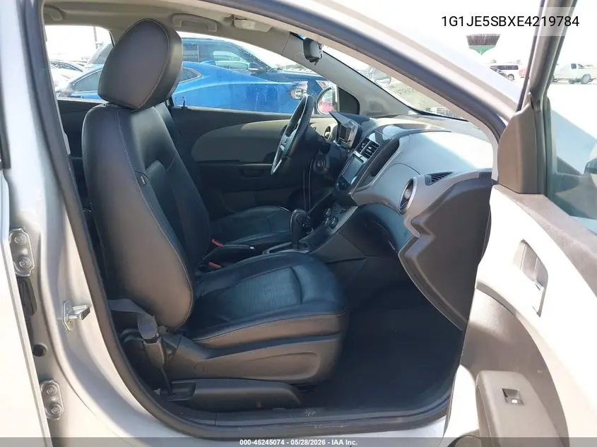 2014 Chevrolet Sonic Ltz Auto VIN: 1G1JE5SBXE4219784 Lot: 45245074