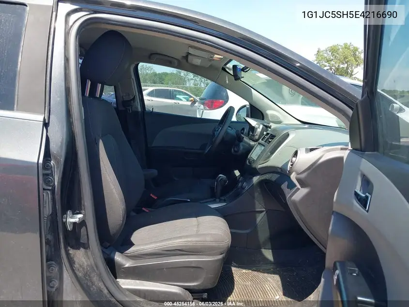 2014 Chevrolet Sonic Lt Auto VIN: 1G1JC5SH5E4216690 Lot: 45254156