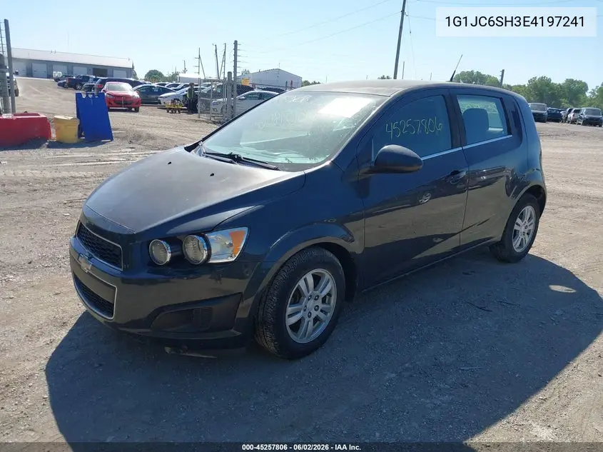 2014 Chevrolet Sonic Lt Auto VIN: 1G1JC6SH3E4197241 Lot: 45257806