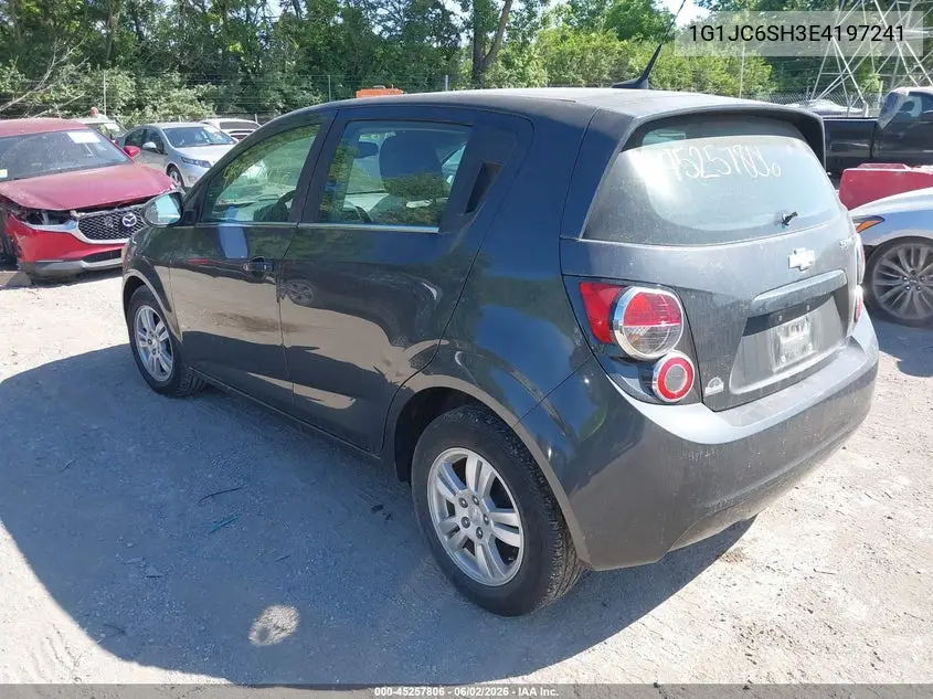 2014 Chevrolet Sonic Lt Auto VIN: 1G1JC6SH3E4197241 Lot: 45257806