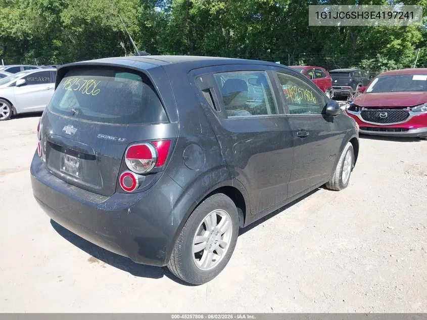 2014 Chevrolet Sonic Lt Auto VIN: 1G1JC6SH3E4197241 Lot: 45257806