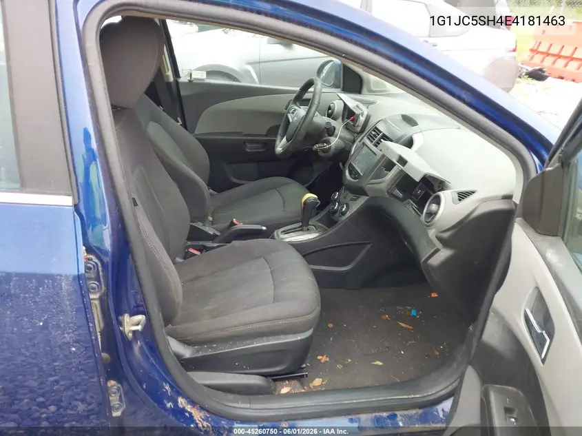 2014 Chevrolet Sonic Lt Auto VIN: 1G1JC5SH4E4181463 Lot: 45260750
