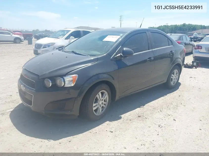 2014 Chevrolet Sonic Lt Auto VIN: 1G1JC5SH5E4233991 Lot: 45270422