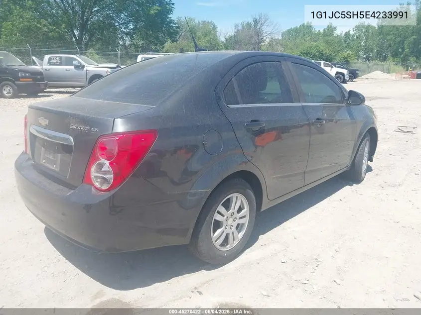 2014 Chevrolet Sonic Lt Auto VIN: 1G1JC5SH5E4233991 Lot: 45270422