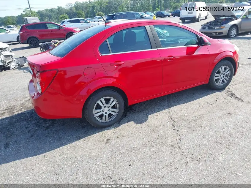 2014 Chevrolet Sonic Lt Auto VIN: 1G1JC5SHXE4159242 Lot: 45273371