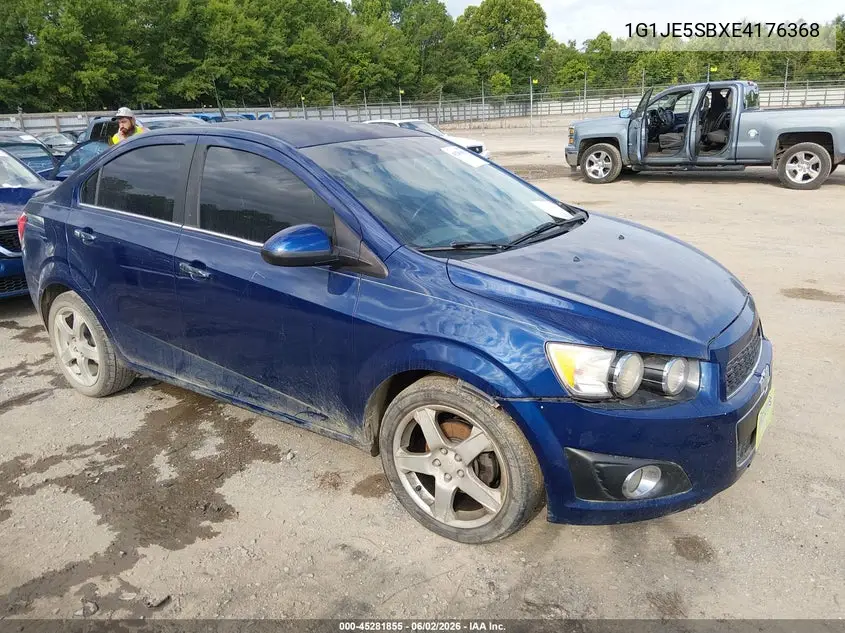 2014 Chevrolet Sonic Ltz Auto VIN: 1G1JE5SBXE4176368 Lot: 45281855