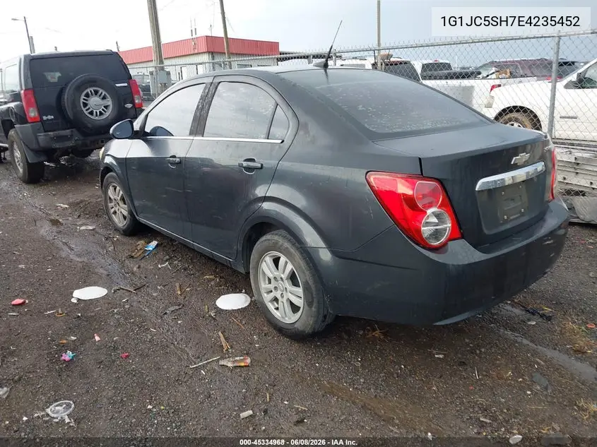 2014 Chevrolet Sonic Lt Auto VIN: 1G1JC5SH7E4235452 Lot: 45334968