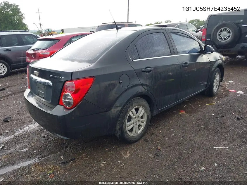 2014 Chevrolet Sonic Lt Auto VIN: 1G1JC5SH7E4235452 Lot: 45334968