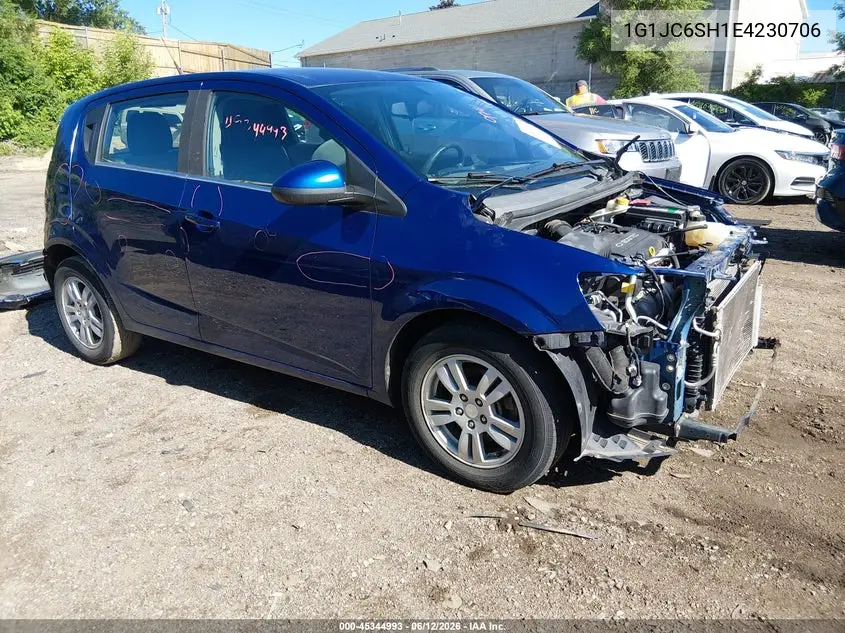 2014 Chevrolet Sonic Lt Auto VIN: 1G1JC6SH1E4230706 Lot: 45344993