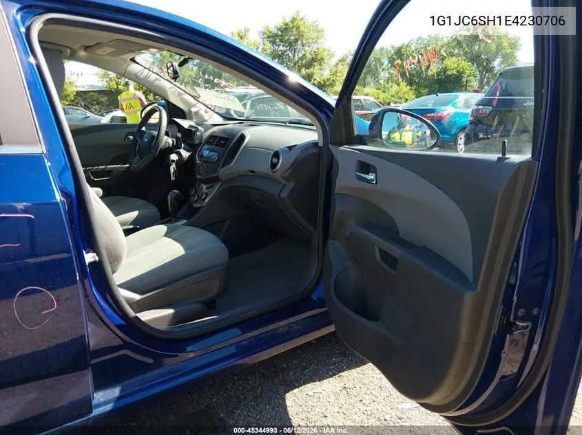 2014 Chevrolet Sonic Lt Auto VIN: 1G1JC6SH1E4230706 Lot: 45344993