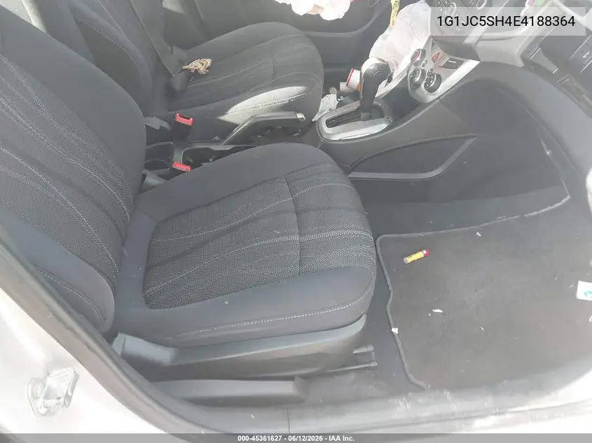 2014 Chevrolet Sonic Lt Auto VIN: 1G1JC5SH4E4188364 Lot: 45361627