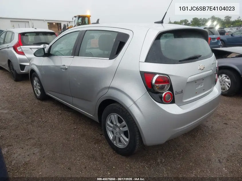 2014 Chevrolet Sonic Lt Auto VIN: 1G1JC6SB7E4104023 Lot: 45375550